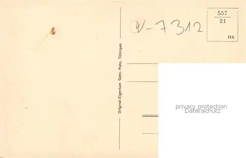 AK / Ansichtskarte Teck Schwaebische Alb Aussichtsturm Teck