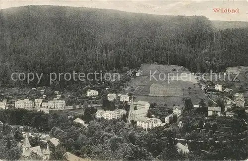 AK / Ansichtskarte Wildbad_Schwarzwald Panorama Wildbad_Schwarzwald