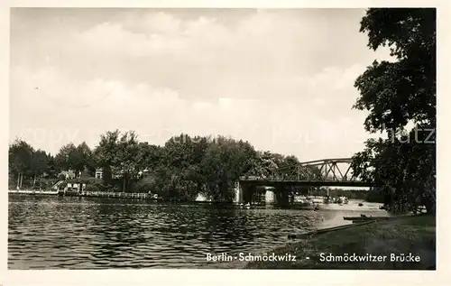 AK / Ansichtskarte Schmoeckwitz Schmoeckwitzer Bruecke Schmoeckwitz