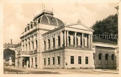 AK / Ansichtskarte Marienbad_Tschechien_Boehmen Kurhaus Marienbad_Tschechien