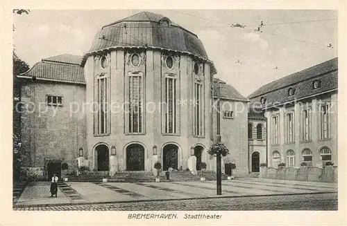 AK / Ansichtskarte Bremerhaven Stadttheater Bremerhaven