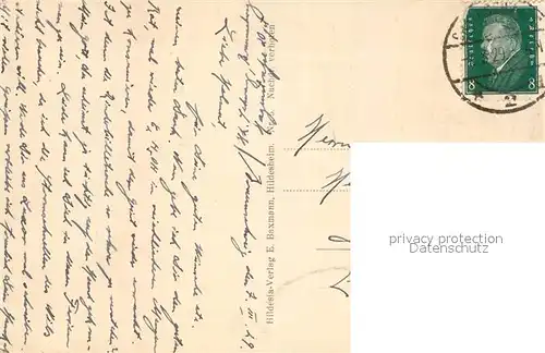 AK / Ansichtskarte Braunschweig Am Burggraben Braunschweig