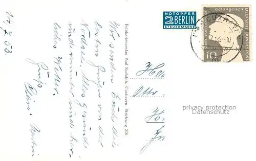 AK / Ansichtskarte Cuxhaven_Doese_Nordseebad Am Doeser Strand Cuxhaven_Doese_Nordseebad