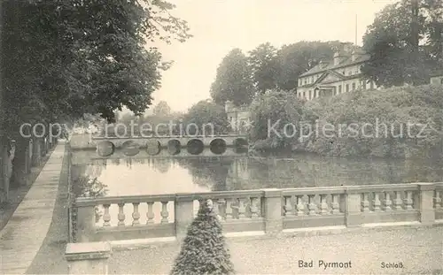 AK / Ansichtskarte Bad_Pyrmont Schloss Bad_Pyrmont