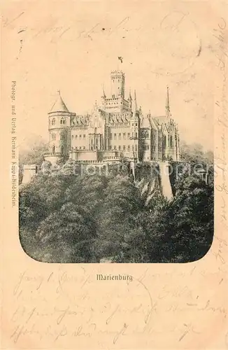 AK / Ansichtskarte Marienburg_Westpreussen Die Marienburg Marienburg_Westpreussen