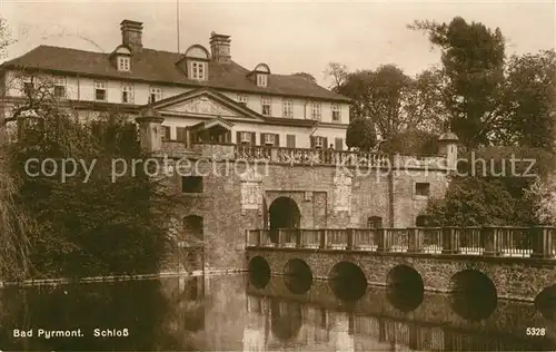 AK / Ansichtskarte Bad_Pyrmont Schloss Bad_Pyrmont