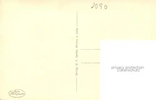 AK / Ansichtskarte Winsen_Luhe Schloss Winsen Luhe