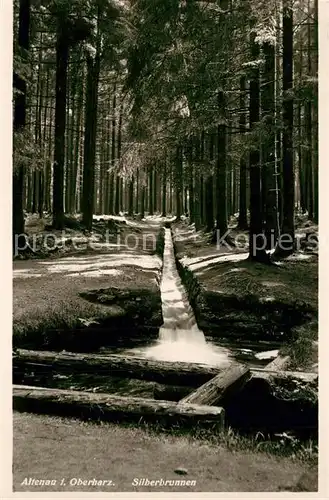 AK / Ansichtskarte Altenau_Harz Silberbrunnen Altenau Harz