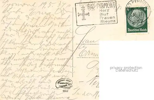 AK / Ansichtskarte Bad_Pyrmont Palmengarten Bad_Pyrmont