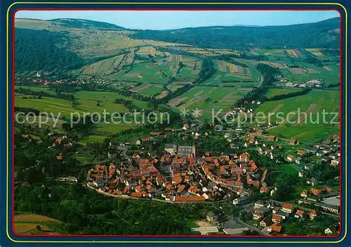 AK / Ansichtskarte Bischofsheim_Rhoen Fliegeraufnahme Bischofsheim Rhoen
