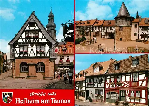 AK / Ansichtskarte Hofheim_Taunus Fachwerkhaeuser Hofheim Taunus