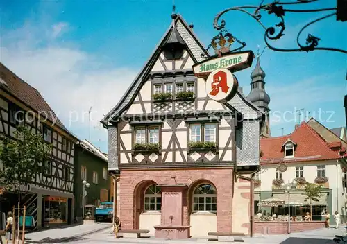 AK / Ansichtskarte Hofheim_Taunus altes Rathaus Hofheim Taunus