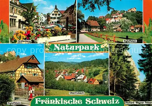 AK / Ansichtskarte Egloffstein Obertrubach Graefenberg Richard Wagner Felsen Egloffstein