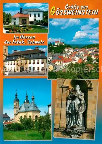 AK / Ansichtskarte Goessweinstein  Goessweinstein