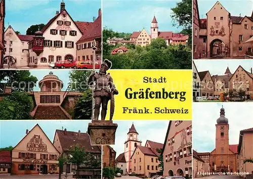 AK / Ansichtskarte Graefenberg_Oberfranken Klosterkirche Weissenohe Graefenberg Oberfranken