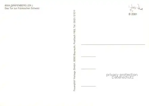 AK / Ansichtskarte Graefenberg_Oberfranken Klosterkirche Weissenohe Graefenberg Oberfranken