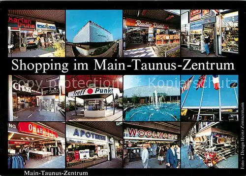 AK / Ansichtskarte Frankfurt_Main Main Taunus Center Frankfurt Main