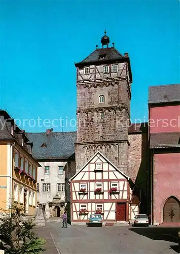 AK / Ansichtskarte Bischofsheim_Rhoen Stadtturm Bischofsheim Rhoen