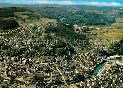 AK / Ansichtskarte Dillenburg Fliegeraufnahme Oranierstadt Dillenburg