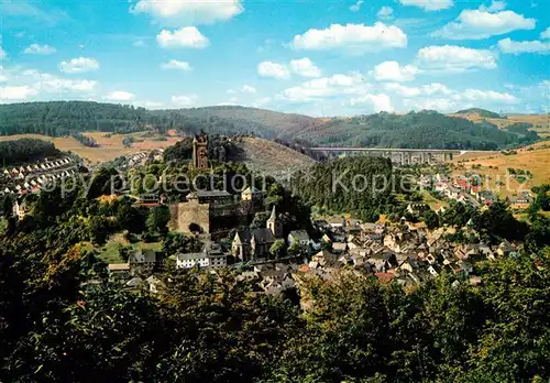 AK / Ansichtskarte Dillenburg Fliegeraufnahme Wilhelmsturm Schlossberg  Dillenburg