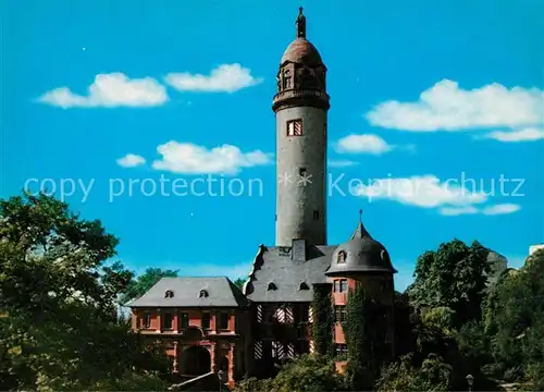 AK / Ansichtskarte Frankfurt_Hoechst_Main Schloss Frankfurt_Hoechst_Main