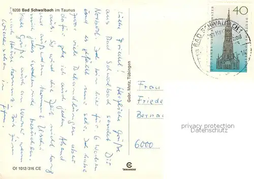 AK / Ansichtskarte Bad_Schwalbach  Bad_Schwalbach