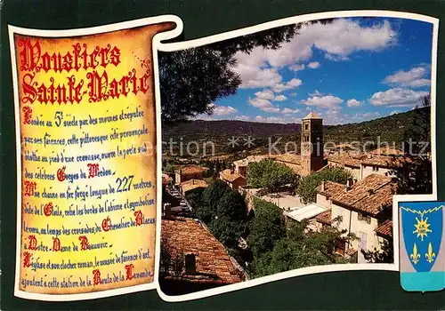 AK / Ansichtskarte Moustiers Sainte Marie Panorama Moustiers Sainte Marie