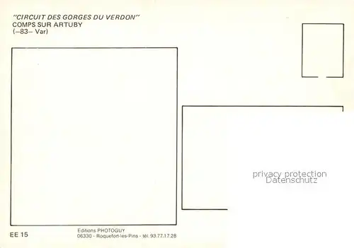 AK / Ansichtskarte Comps sur Artuby Panoramen Kirche Chronik Comps sur Artuby