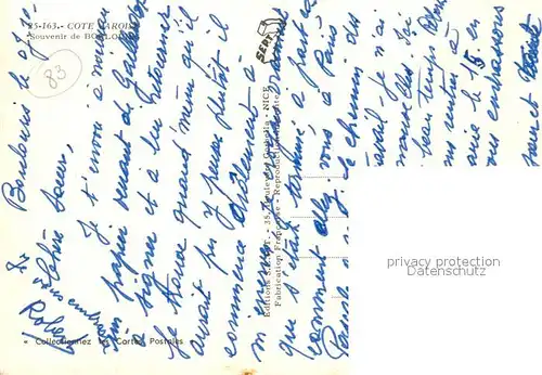 AK / Ansichtskarte Boulouris Strand Une Calanque Roches Rouges  Boulouris