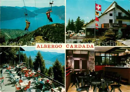 AK / Ansichtskarte Locarno_TI Albergo Cardada Locarno_TI