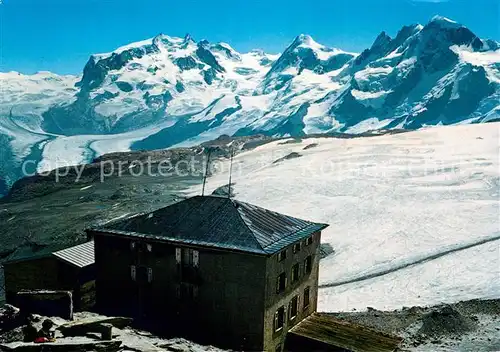 AK / Ansichtskarte Zermatt_VS Berghotel Belvedere Matterhorn Monte Rosa Liskamm Breithorn Walliser Alpen Zermatt_VS