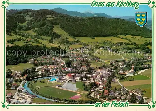 AK / Ansichtskarte Kirchberg_Pielach Erholungsort Voralpen Fliegeraufnahme Kirchberg_Pielach