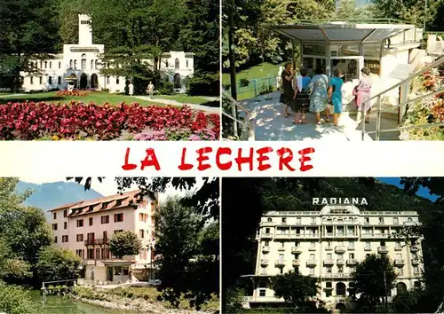 AK / Ansichtskarte La_Lechere_les_Bains Station thermale Hotels La_Lechere_les_Bains