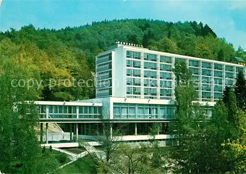 AK / Ansichtskarte Karlovy_Vary Sanatorium Sanssouci Karlovy Vary