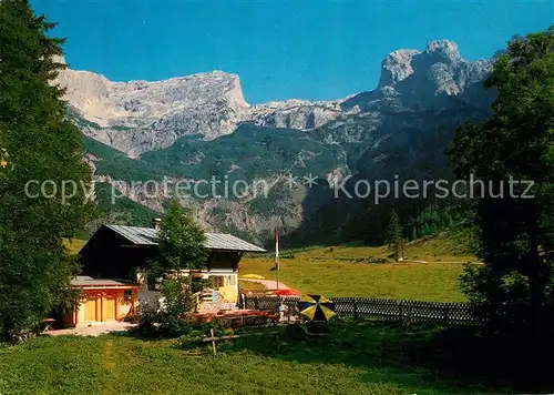 AK / Ansichtskarte Werfenweng Berggasthaus Gamsblick Wengerau Alpen Werfenweng