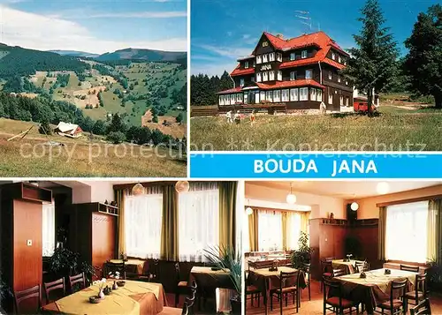 AK / Ansichtskarte Pec_pod_Snezkou Interhotel Krkonose zavod Horalka Bouda Jana Landschaftspanorama Riesengebirge Pec_pod_Snezkou