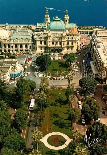 AK / Ansichtskarte Monaco Les Jardins et le Casino vue aerienne Monaco