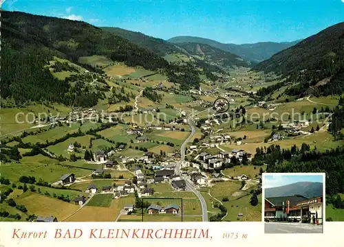 AK / Ansichtskarte Bad_Kleinkirchheim_Kaernten Panorama Kurort Fliegeraufnahme Bad_Kleinkirchheim