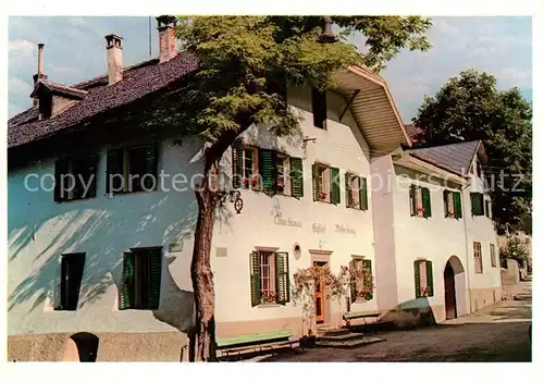 AK / Ansichtskarte Nals_Bozen Gasthof Pension Weisses Kreuz Nals_Bozen