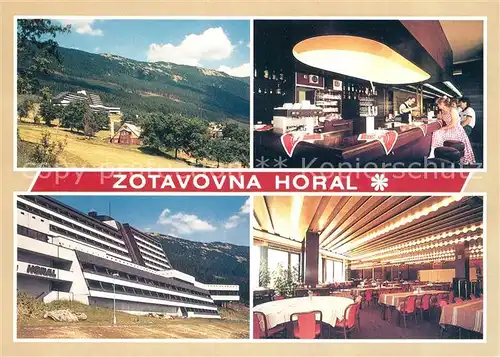 AK / Ansichtskarte Svaty_Petr Zotavovna Horal Hotel Restaurant Svaty_Petr