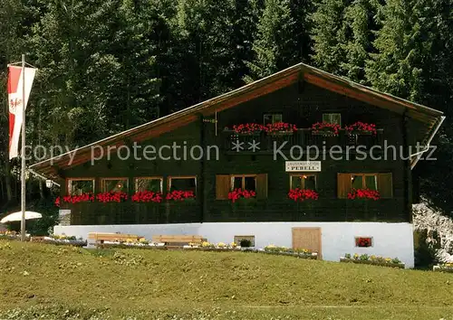 AK / Ansichtskarte Praegraten_Grossvenediger Berggasthaus Pebellalm Jausenstation Praegraten Grossvenediger