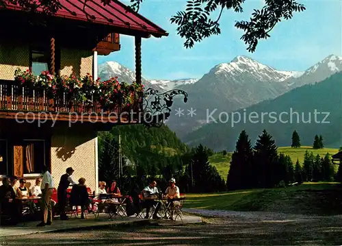 AK / Ansichtskarte Schattwald Weinhaus Pension Alpenrose Rehbach Alpen Schattwald