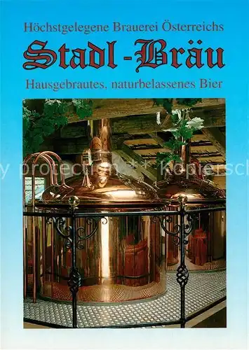 AK / Ansichtskarte Rinnen_Tirol Gasthaus Brauerei Stadl Braeu Rinnen Tirol