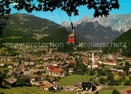 AK / Ansichtskarte Schruns_Vorarlberg Tschagguns Montafoner Hochjochbahn Blick auf Golmer Joch und Zimba Schruns Vorarlberg