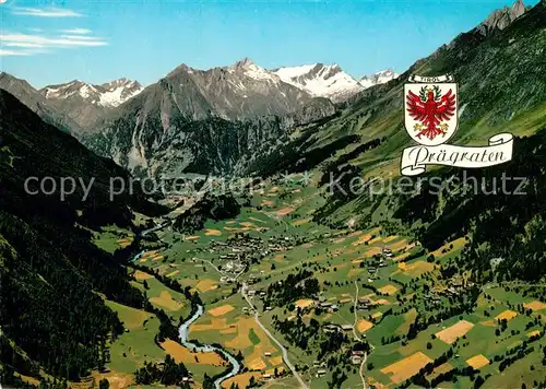AK / Ansichtskarte Praegraten_Grossvenediger gegen Hinterbichl Alpenpanorama Praegraten Grossvenediger