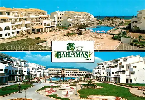 AK / Ansichtskarte Playa_d_en_Bossa Hotel Club Bahamas Playa_d_en_Bossa