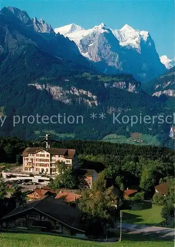 AK / Ansichtskarte Hasliberg_Reuti Hotel Viktoria Alpenpanorama Hasliberg Reuti