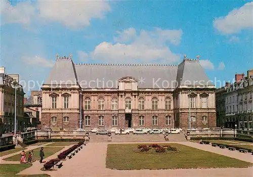 AK / Ansichtskarte Rennes Palais de Justice Rennes