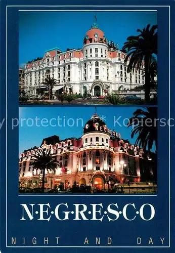 AK / Ansichtskarte Nice_Alpes_Maritimes Hotel Negresco Nice_Alpes_Maritimes