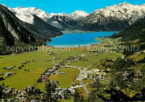 AK / Ansichtskarte Maurach_Achensee Blick gegen Pertisau und Karwendelgebirge Maurach Achensee